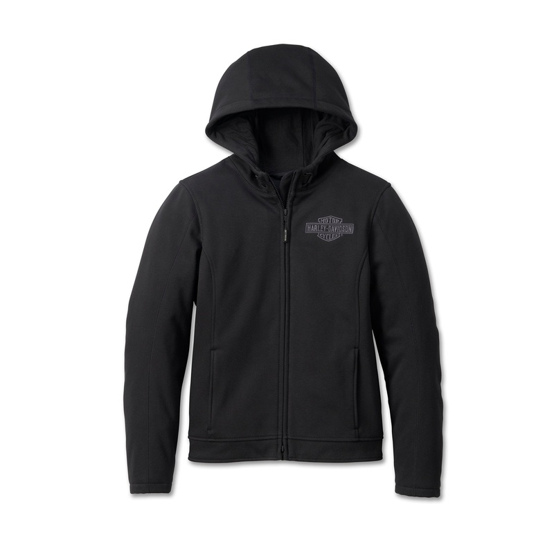 Genuine Harley-Davidson Women’s Deflector Hooded Riding Fleece 98112-23EW