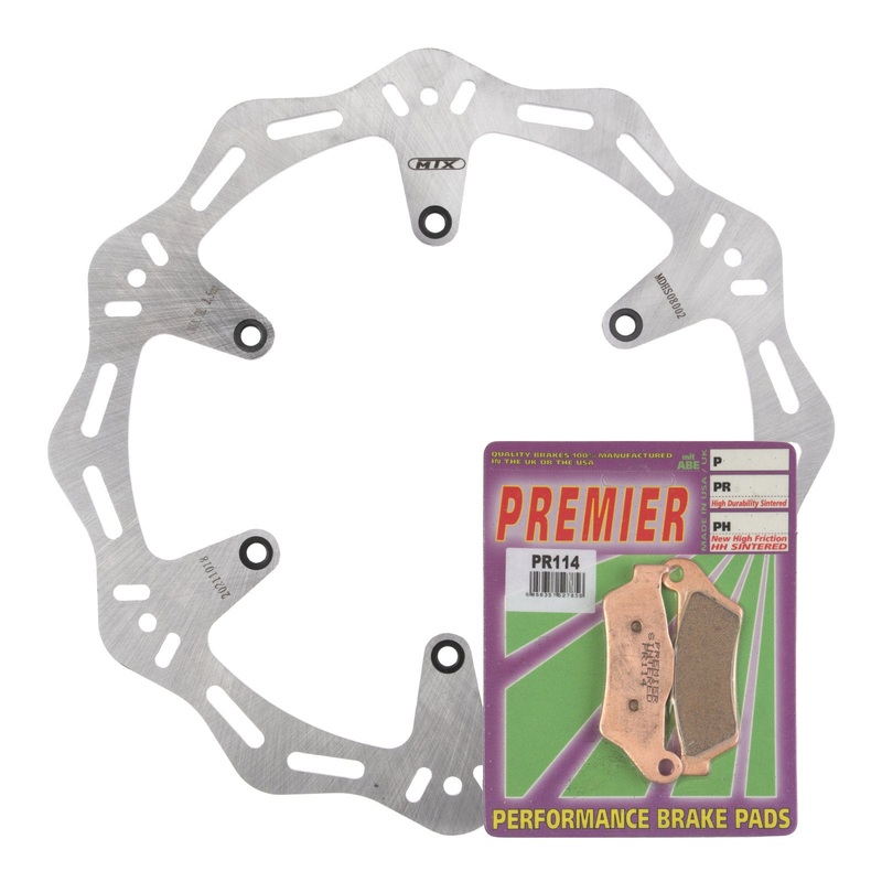 MTX Hornet Disk & Premier Pad Front Kit – KTM