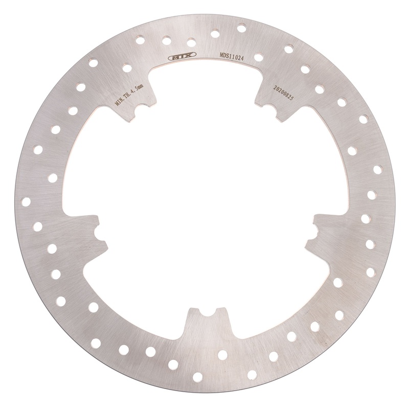 MTX Performance Brake Disc Front Solid Round Harley Davidson MD516 #11024