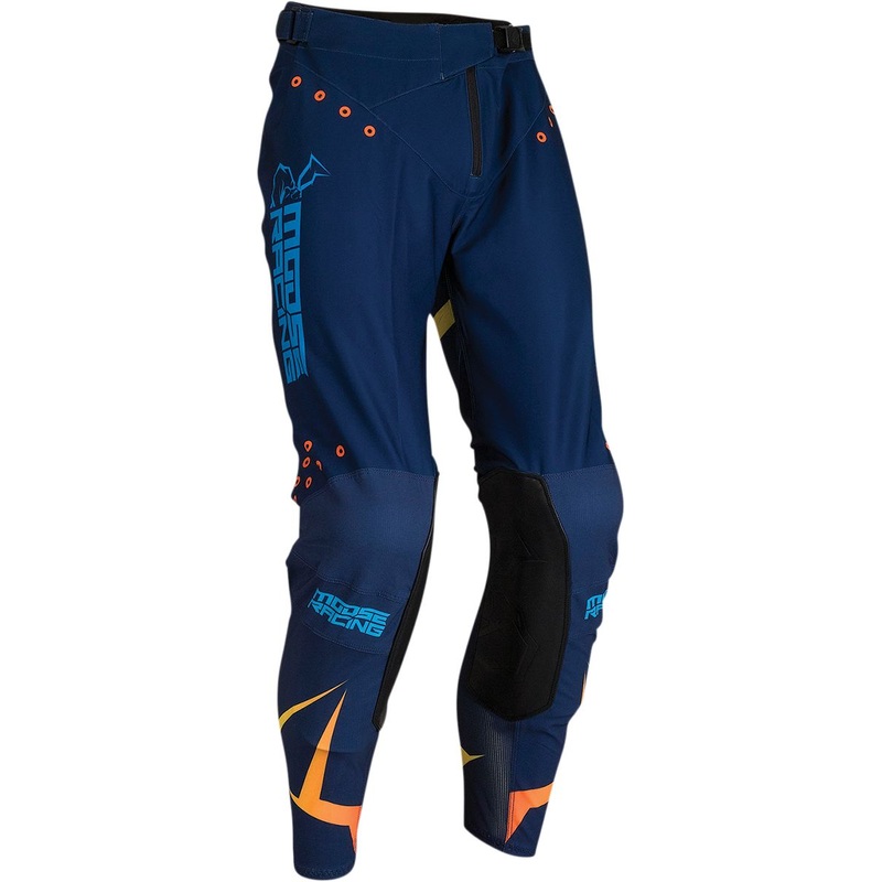 Moose Racing Agroid Trouser Navy / Orange