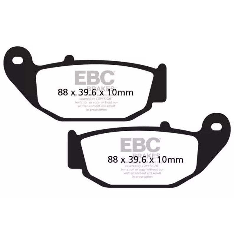 Brakes – FA629 Organic – EBC (Rear)