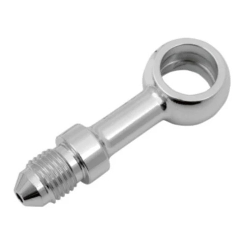 Chrome Steel Banjo Fitting – 7/16″ – Straight