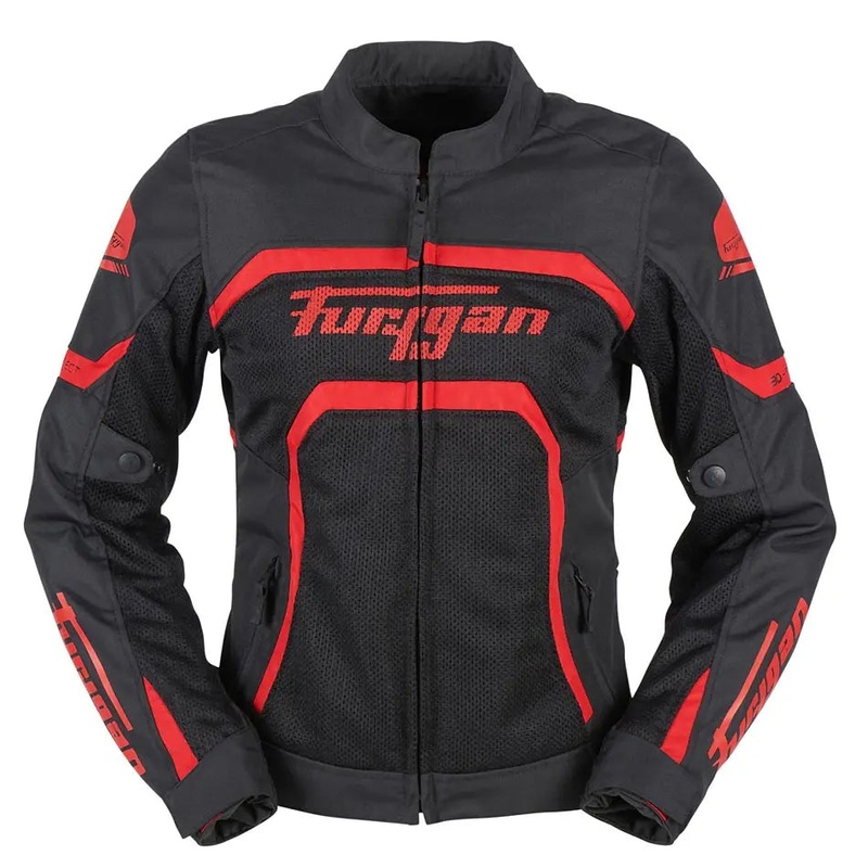 Furygan Mystic Evo Vented Ladies Textile Jacket Black / Red