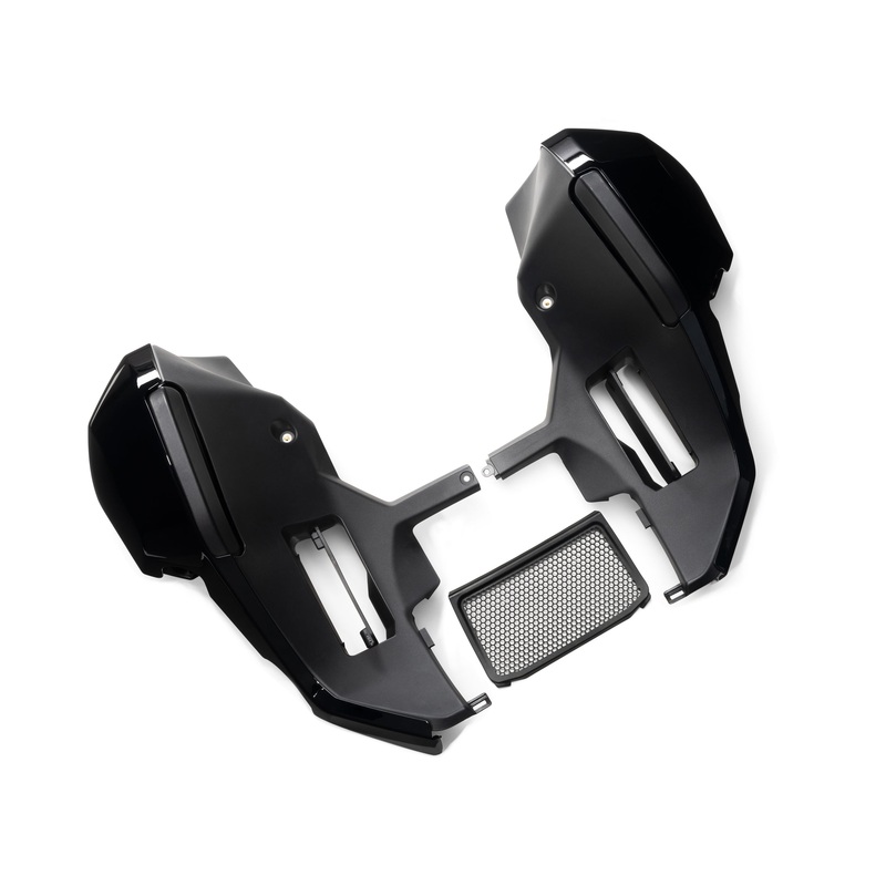 Harley-Davidson 57100504DH Fairing Lowers – Vivid Black