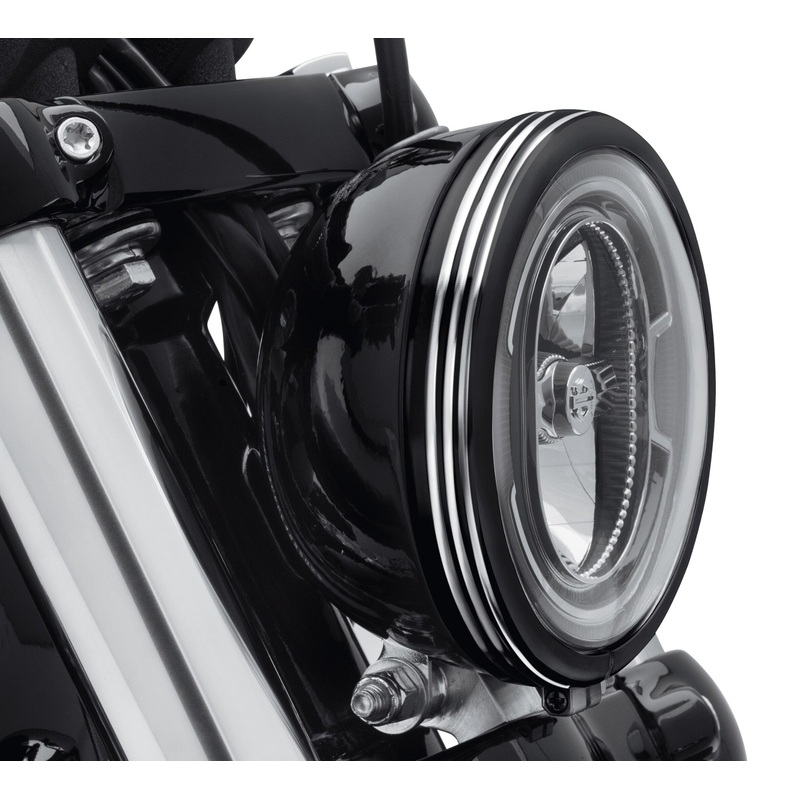 Harley Davidson 61400430 5-3/4 in. Defiance Headlamp Trim Ring KIT,TRIM,HEADLAMP,RING,5-3/4,B