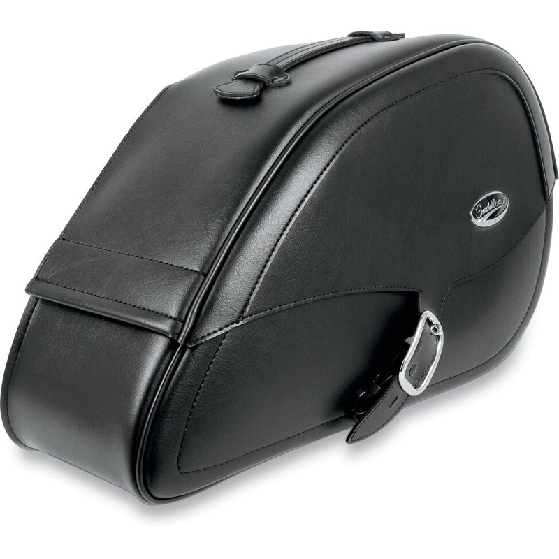 Saddlemen Rigid-Mount Specific Fit Teardrop Saddlebags Black For Harley Davidson FXD 1340 1996-1998