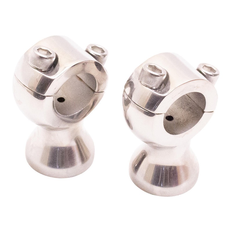1-3/4″ Handlebar Risers –  Stainless Steel