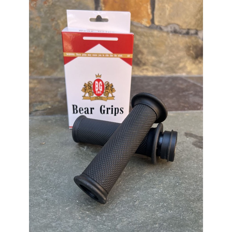 Bear Grips – 1″ TBW Motorcycle Grips By: @cbearstunts