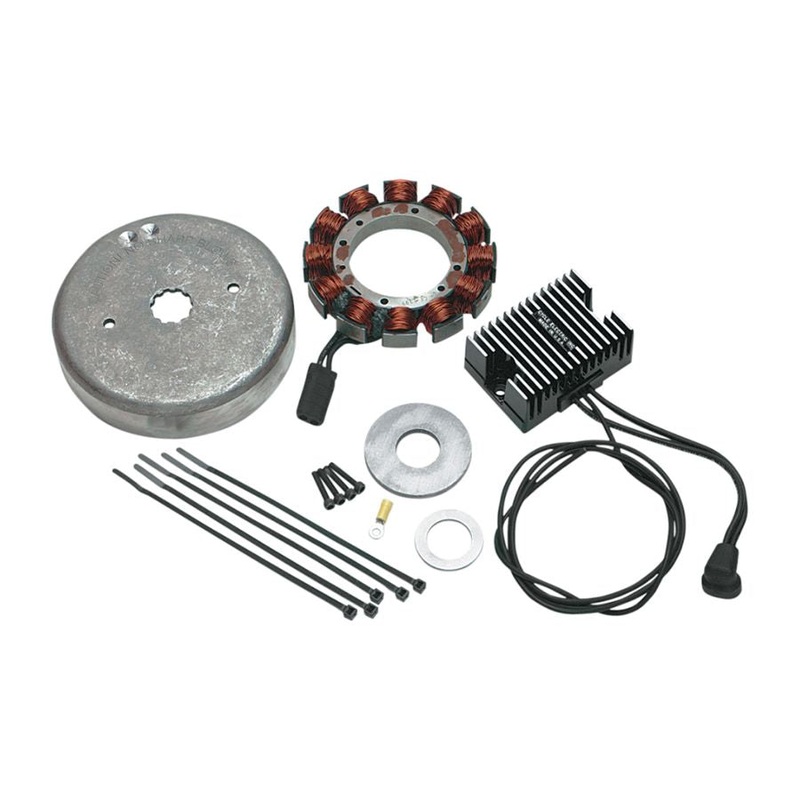 CE-32AR Alternator Kit 32 amp fits Harley Davidson Evo Big Twins