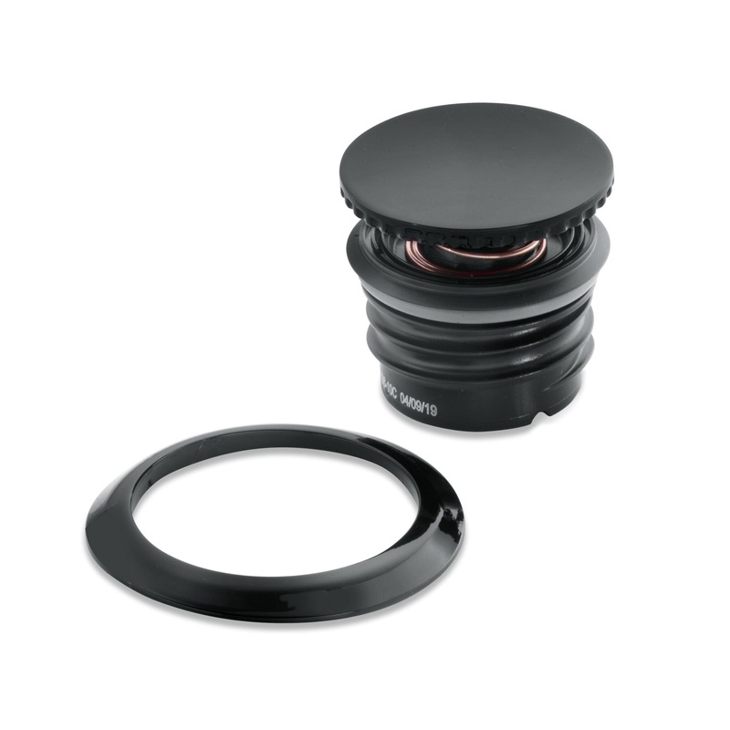 Harley Davidson 61100136 Flush-Mount Fuel Cap KIT,FUEL FILL,FLUSH MOUNT,BLAC