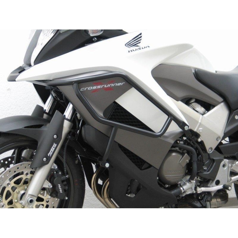 Honda Crossrunner Engine Guards Off Road Protection Guard Black Finish crash-bars  protectors