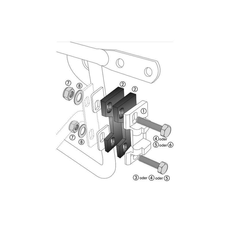 Sidecases Lock adapters