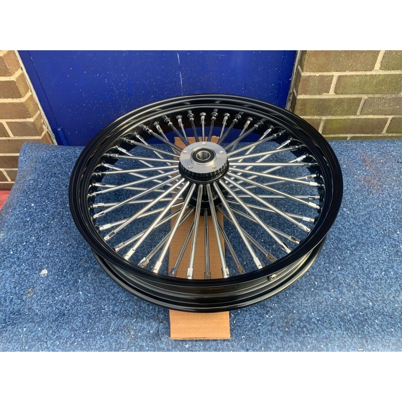 16×3.5 Harley Davidson Fat Spoke Front Wheel  Softail FLST Dyna Wide Glide FXDWG