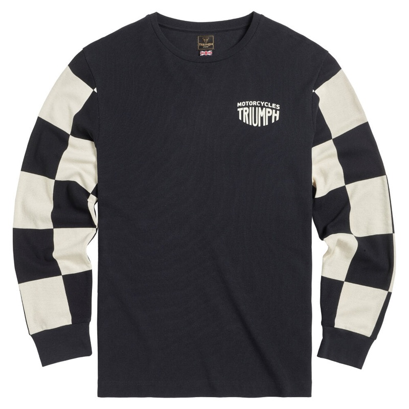 Harker Long Sleeved T-Shirt Black / Bone