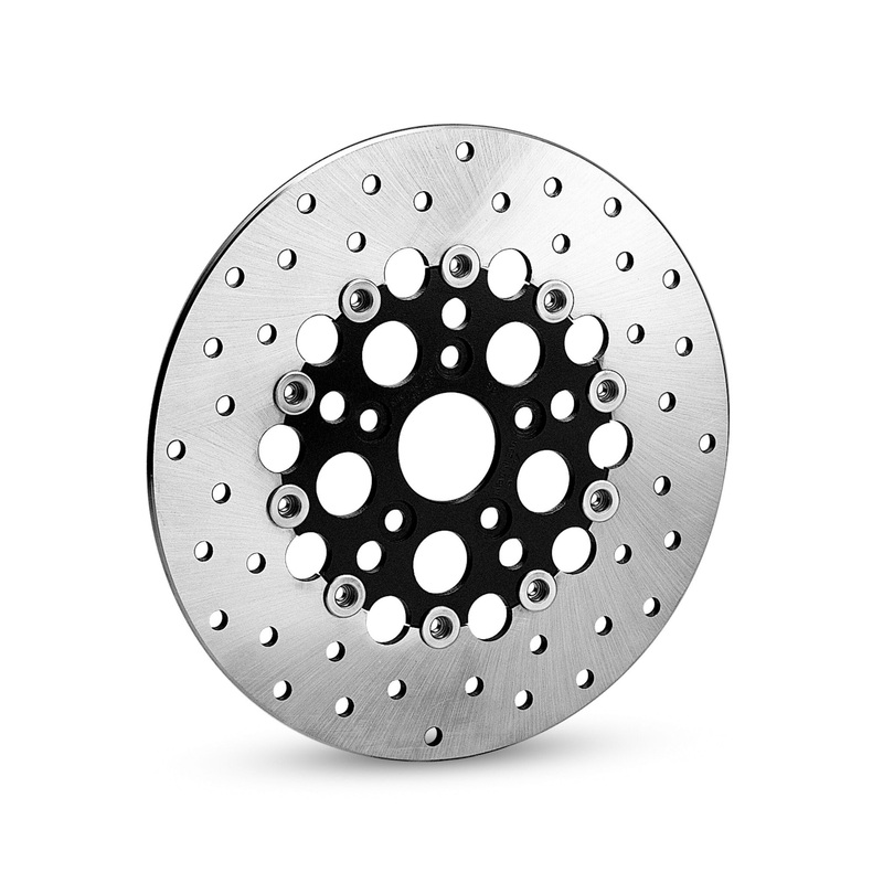 Harley Davidson 44947-08A Vivid Black Front Brake Rotor KIT-BRAKE DISC,FRT/BLACK,FLT