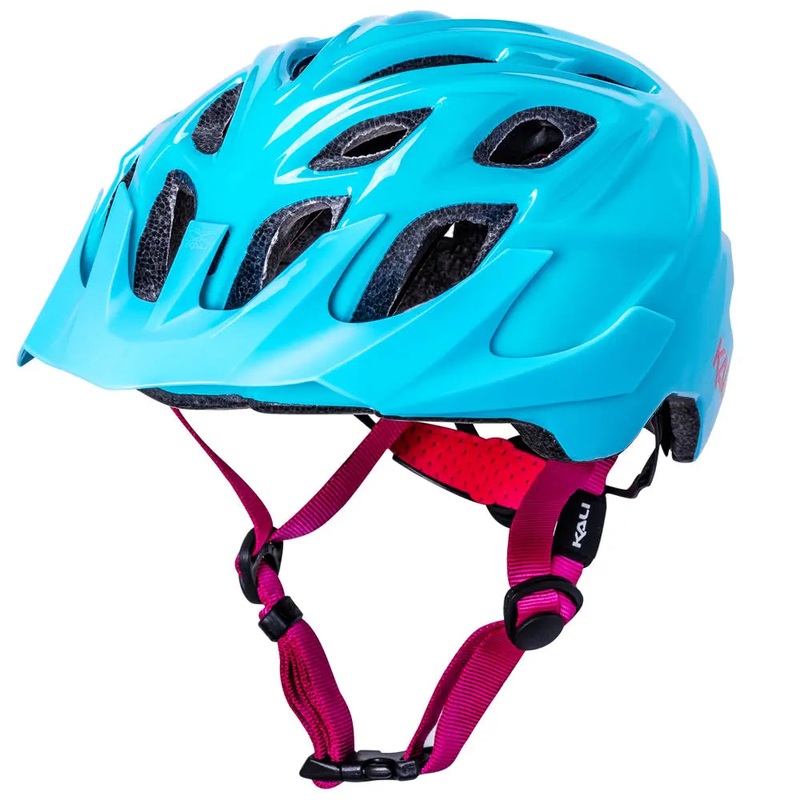 Kali Chakra Youth SLD Cycle Helmet Gloss Pastel Seafoam