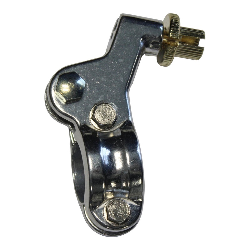 Whites Left Bracket Honda 2-piece CR ’97-’03 – Forged Polished