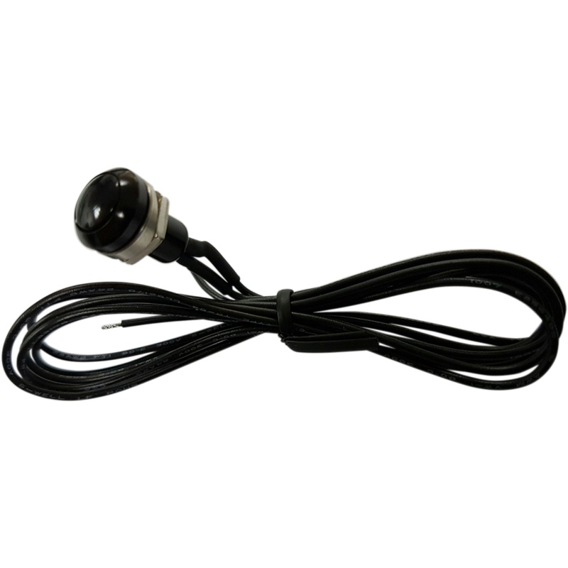 Mini Push-Button Switch – Black