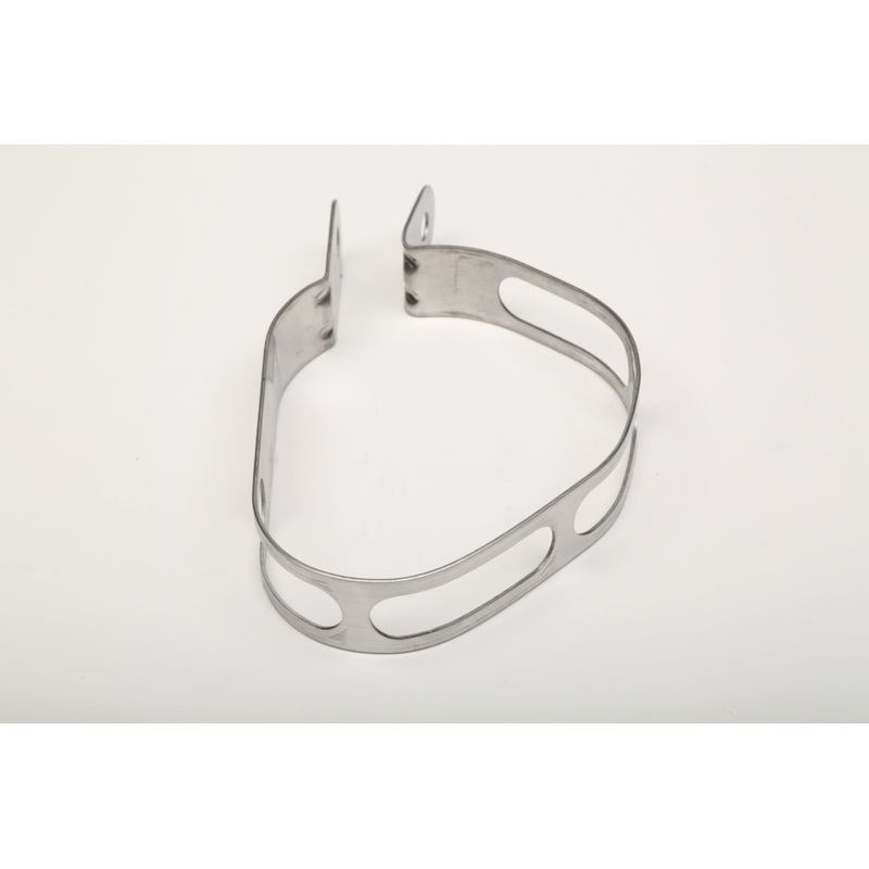 R77 Muffler Clamp Stainless/Titanium AX