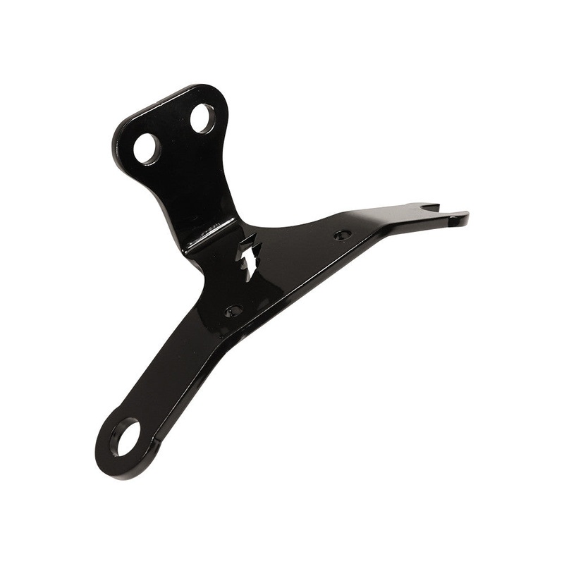 Top Motor Mount With Coil Mount – ’86-’03 Sportster – Black