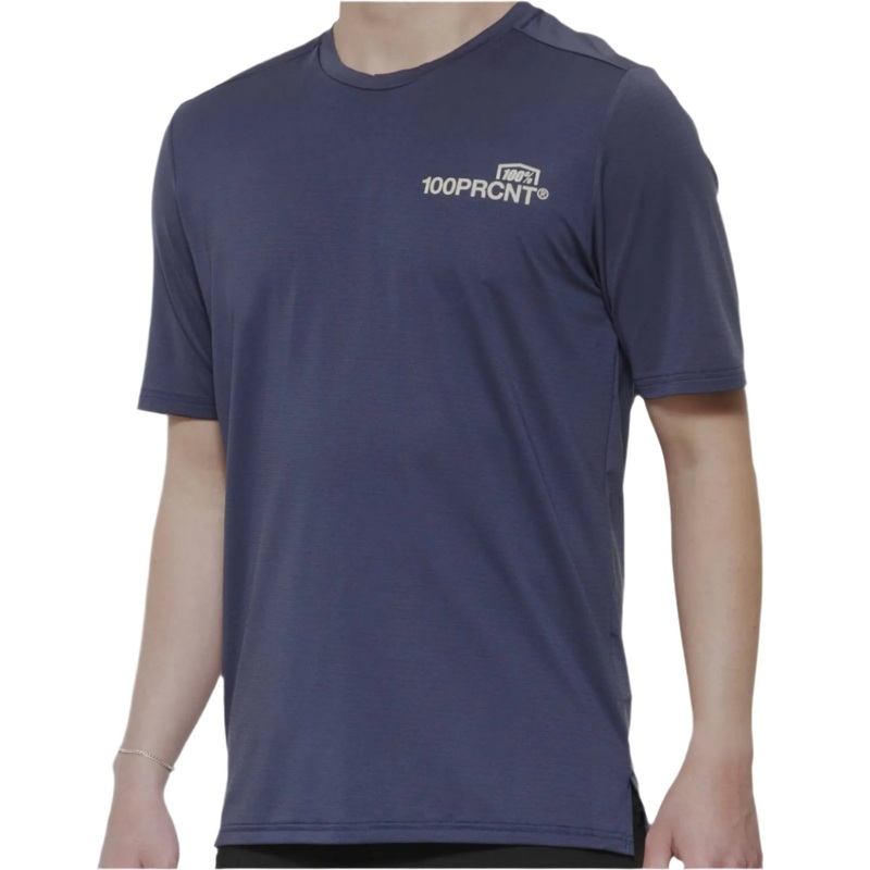 100% Airmatic Short Sleeves Cycle Jersey Indigo