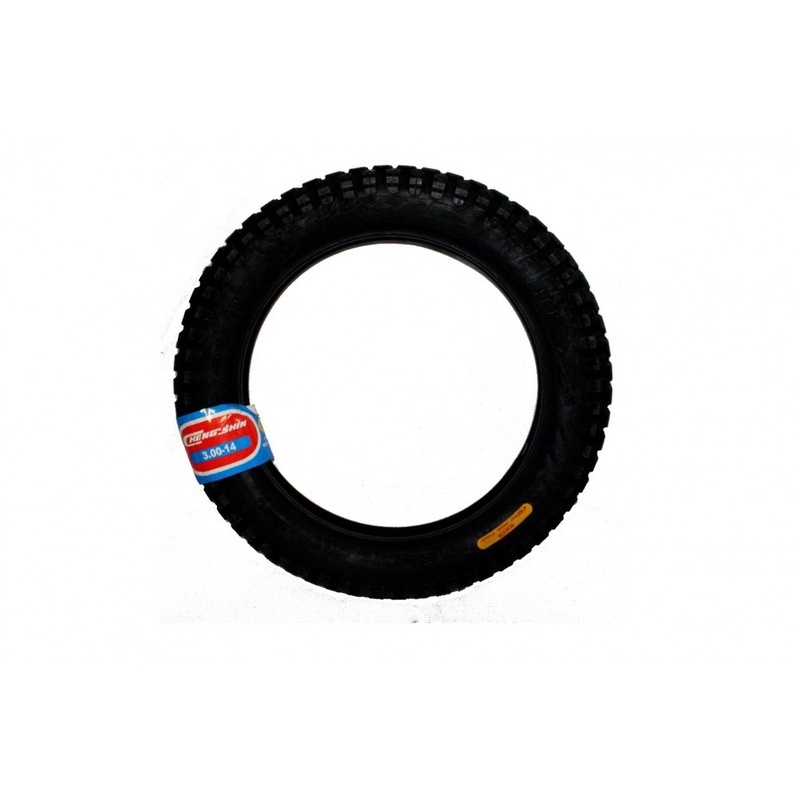 14″ X 3.0″ REAR TRIALS TYRE FOR OSET 20 BETA MINI TRIAL TY80 ETC