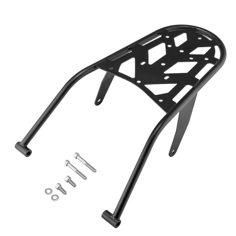 1986-2007 Yamaha XT225 Serow Steel Gloss Black Rear Luggage Rack