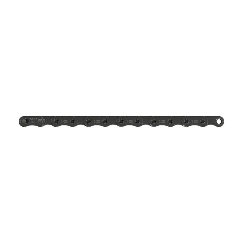 SRAM X0 Eagle T-Type Flattop Chain – 12-Speed 126 Links Solid Pin Includes PowerLock Connector PVD Coated Dark Polar