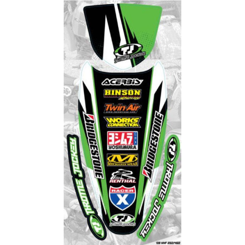 Throttle Jockey – “MX” Kawasaki Trim Kit