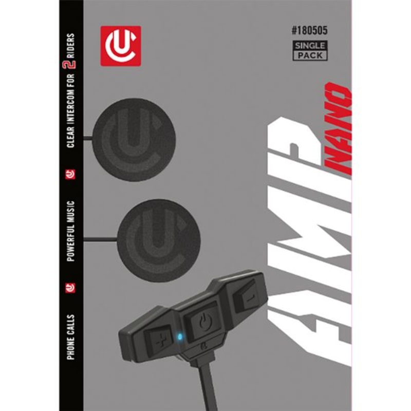 UClear – Amp Nano Single Kit Helmet Audio Single Kit