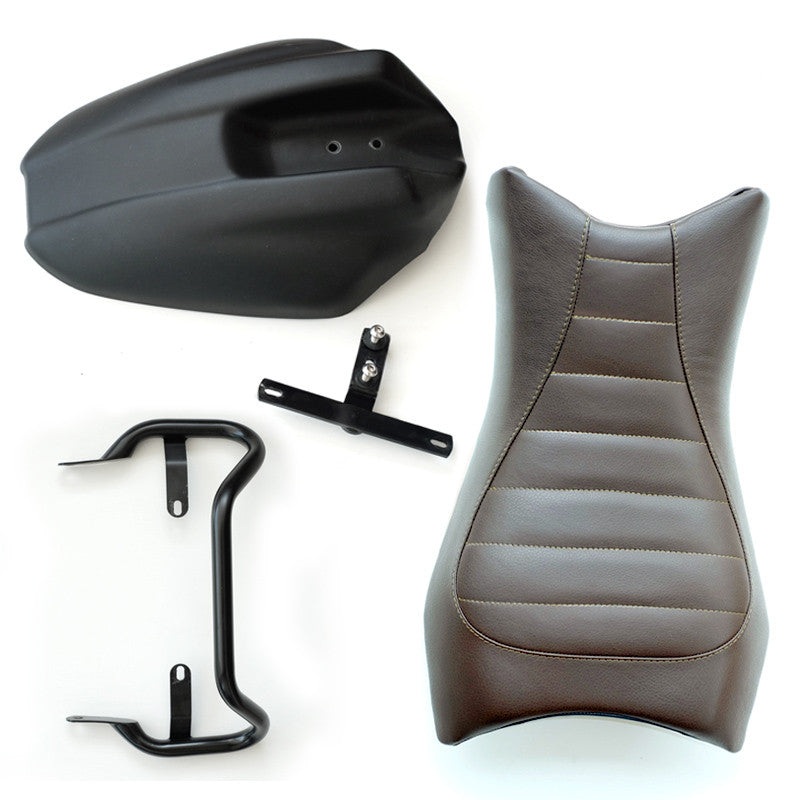 Unit Garage R9T Series Monoposto Seat Unit & Tail Tidy – Brown Leather
