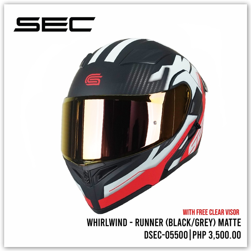 Whirlwind – Runner (Black/Grey)