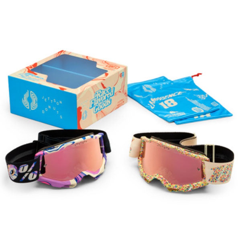 100% – ACCURI 2 GOGGLE 2/PK LE JETT LAWRENCE DONUT – MIRROR