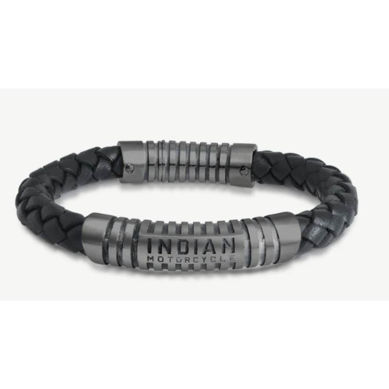 Engine Lines Bracelet in Gunmetal