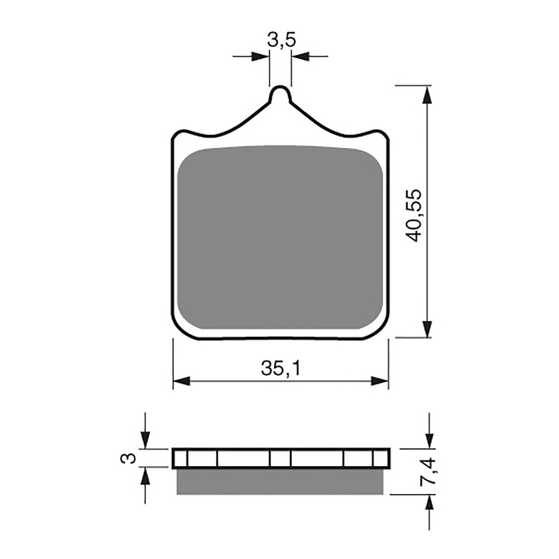 GOLDfren Brake Pads Sintered Sports GF177 – S3 ( PH294 )