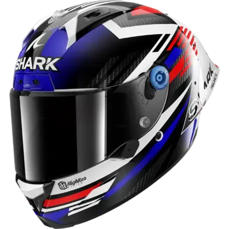 Shark Aeron-GP FIM Firstlap Carbon / Blue / Red / White