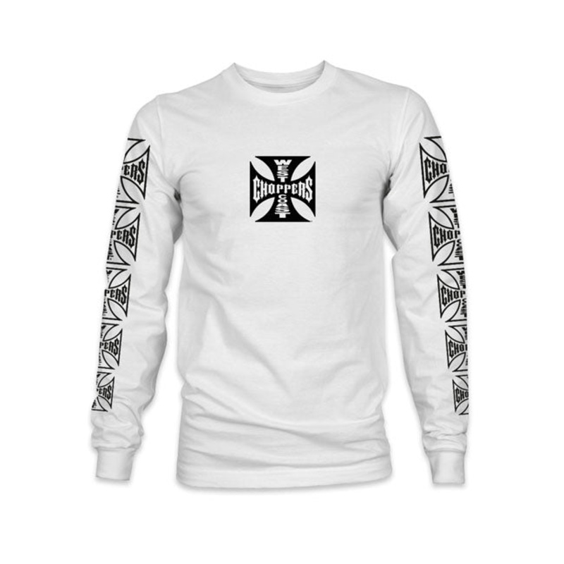 West Coast Choppers OG LBC Long Sleeves T-Shirt White