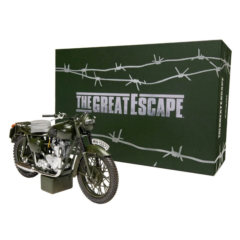CORGI TR6 Trophy ‘The Great Escape’ 1:12 Scale Model