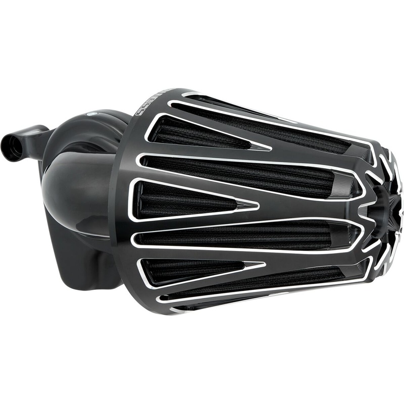CrossFire Monster Sucker Air Cleaner, Contrast – 91+ XL Sportster