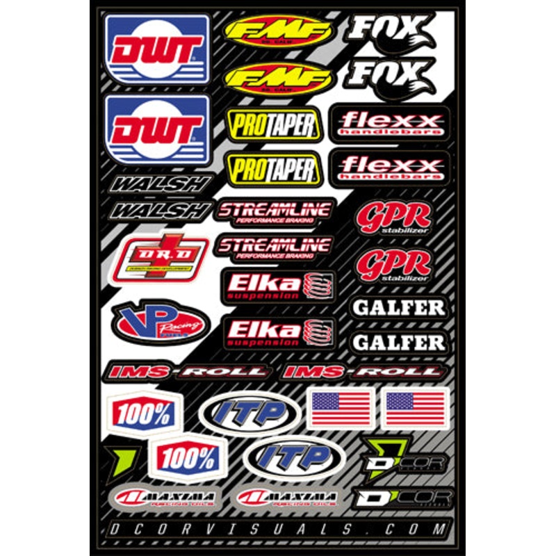 DCOR Visuals – ATV Decal Sheet