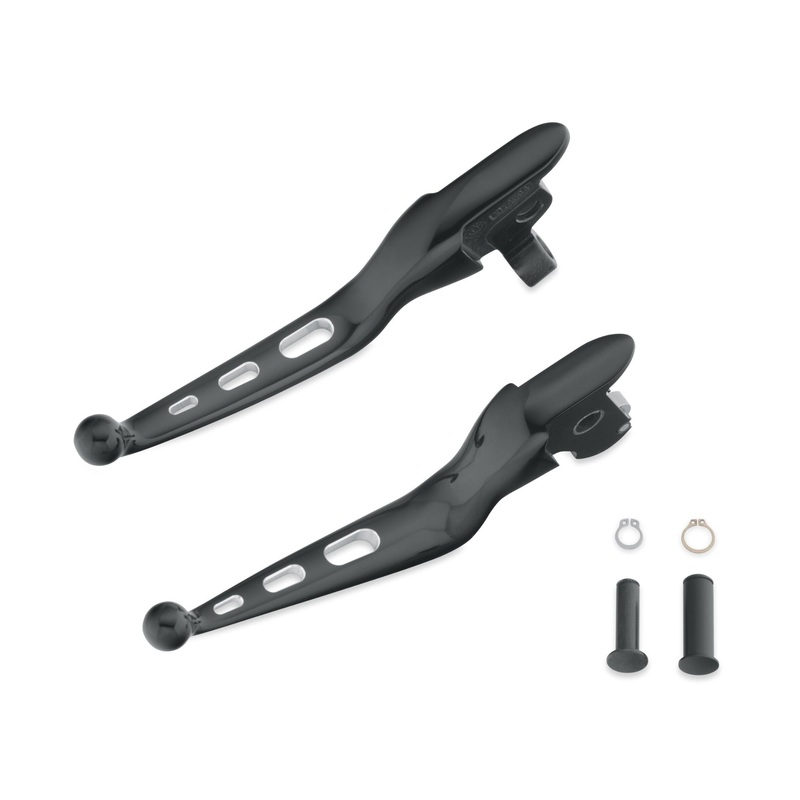 Harley Davidson 36700067 Edge Cut Hand Control Lever Kit KIT-HAND CNTRL LEVERS,EDGE CUT