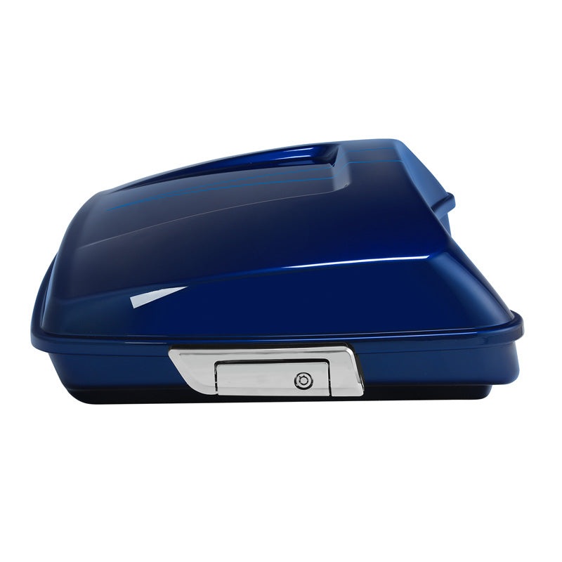 HR3 Superior Blue 2015S 5.5″ Razor Style Tour Pack Luggage For 14-24 Harley Touring