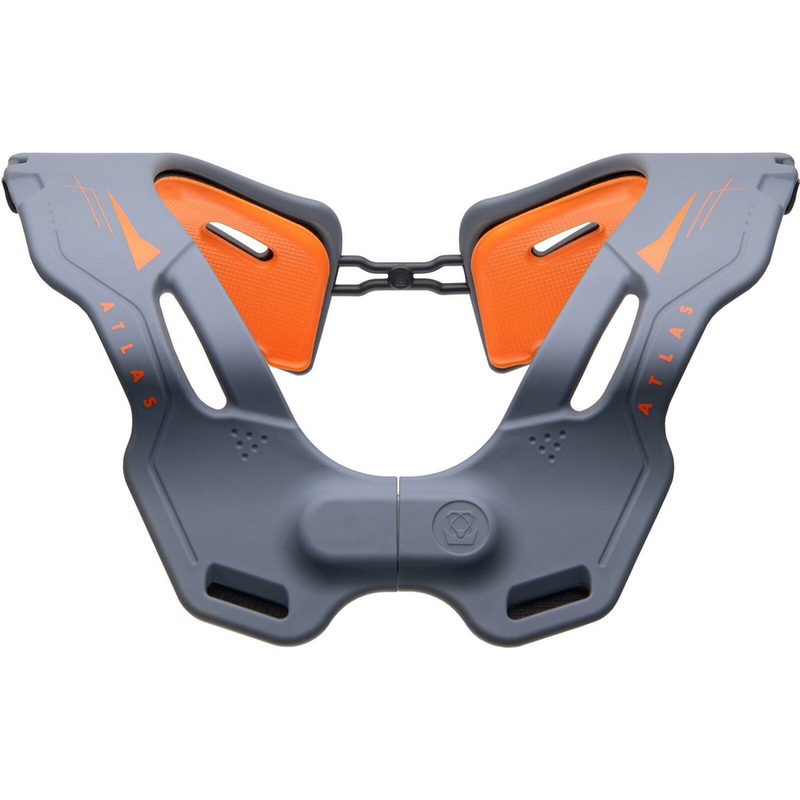 Atlas Vision Adult Anti-Compression Collar Grey / Orange