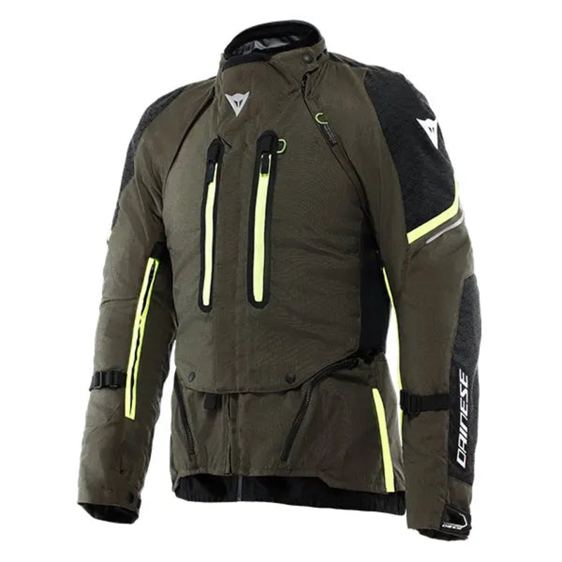 Dainese Super Adventure Absoluteshell Textile Jacket Tarmac / Black / Fluo Yellow