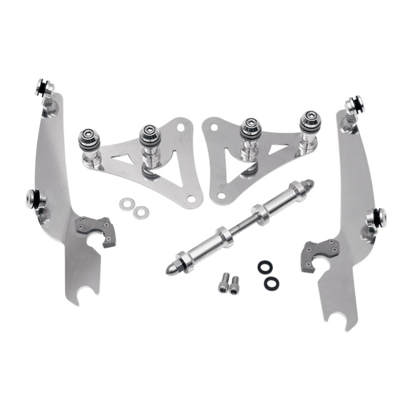 MEMPHIS SHADES – Sportshield Trigger-Lock Complete Mount Kit – Sportshield Trigger-Lock Mounting Kit – For 88-99 FLSTSC/ FXSTS