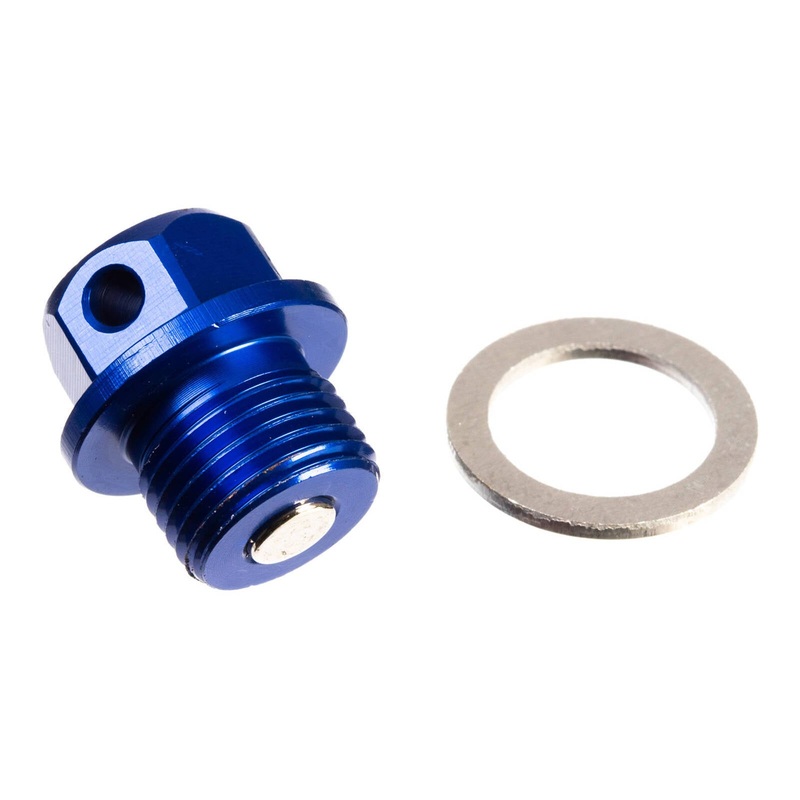 Whites Magnetic Sump Plug M14 x 10 x 1.25 – Blue