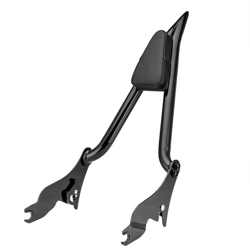 2009-2025 Harley Touring Road King Road Glide Quick Detachable Passenger Backrest Sissy Bar