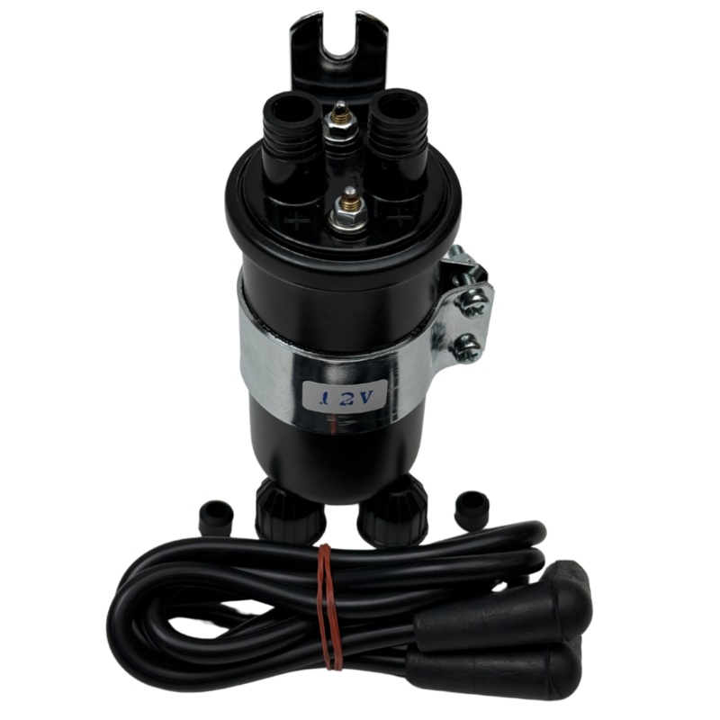 Big Twin High Performance Round Coil with Wires (fits 65 – 79)