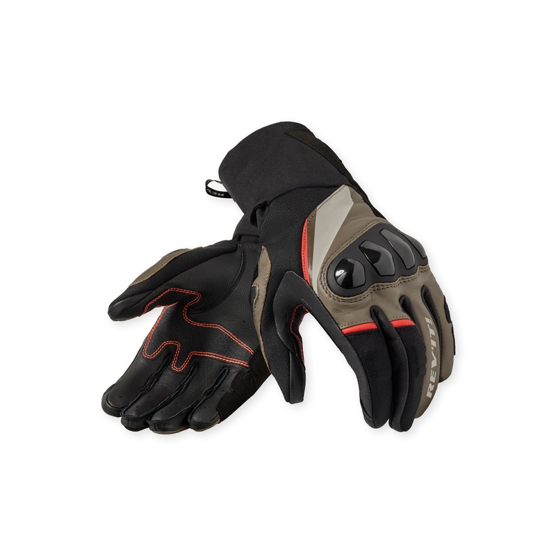 Revit Combustion Leather / Textile Gloves Black / Brown