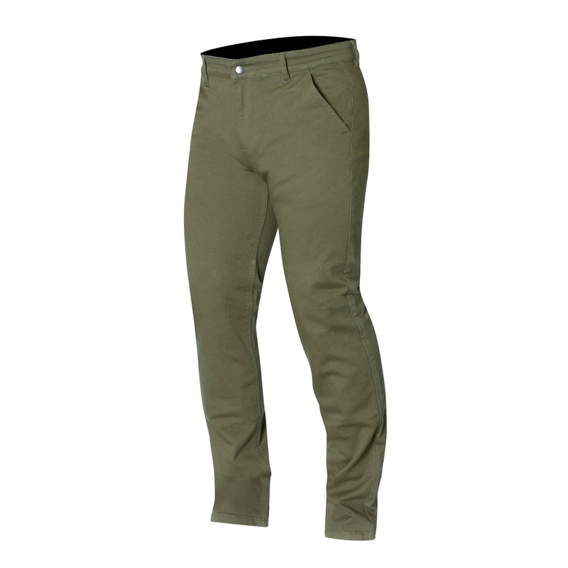 Merlin Brody D3O Single Layer Riding Chino Green